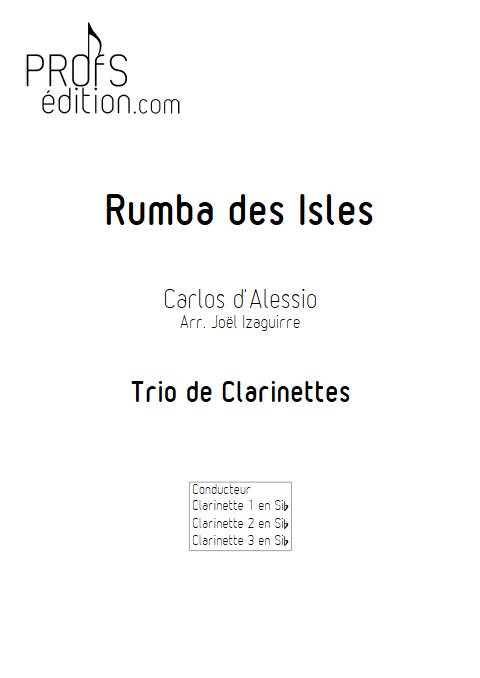 Rumba des Isles - Trio de Clarinettes - ALESSIO D' A. - front page