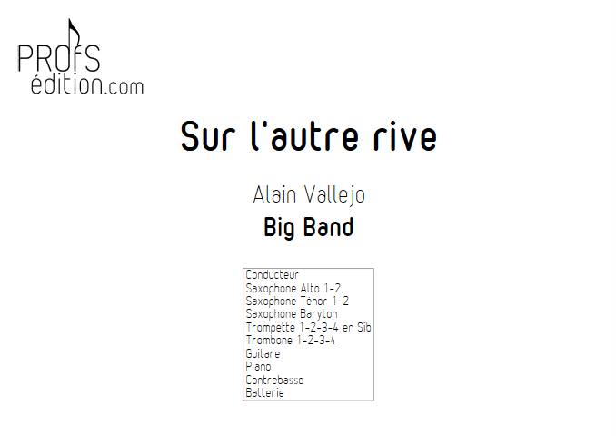 Sur l'autre rive - Big Band - VALLEJO A. - front page