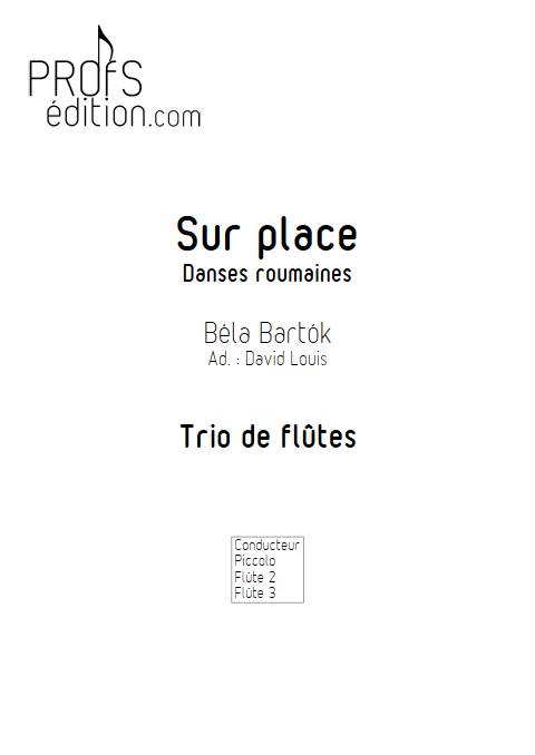 Sur place - Trio de flûtes - BARTOK B. - front page