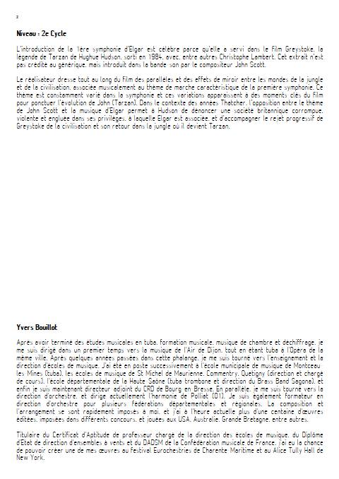 Symphonie n°1 - Orchestre d'harmonie - ELGAR E. - Educationnal sheet