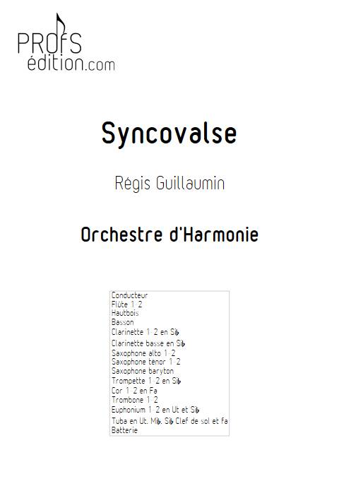 Syncovalse - Orchestre d'harmonie - GUILLAUMIN R. - front page