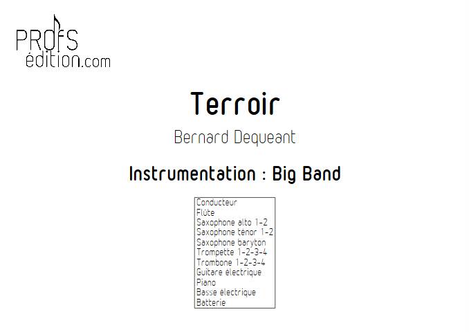 Terroir - Big Band - DEQUEANT B. - front page