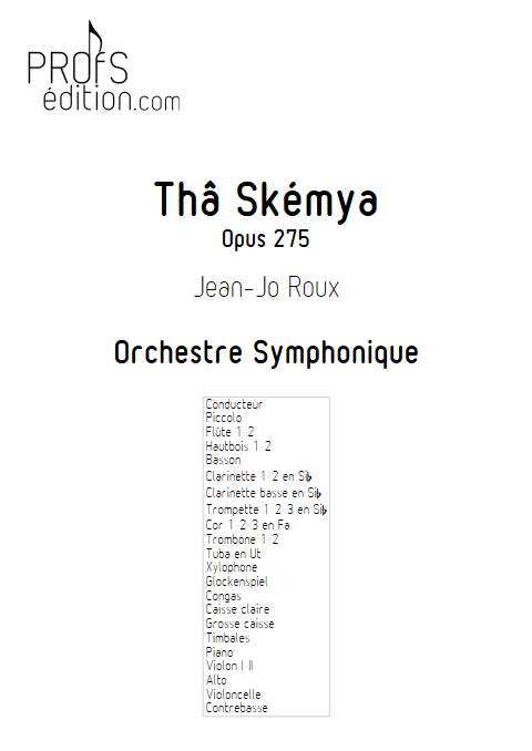 Thâ Skémya - Orchestre Symphonique - ROUX J.J. - front page