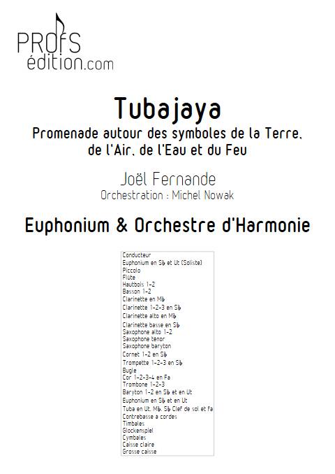 Tubajaya - Orchestre d'harmonie - FERNANDE J. - front page
