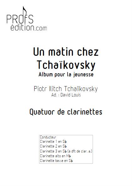 Un matin chez Tchaïkovsky - front page