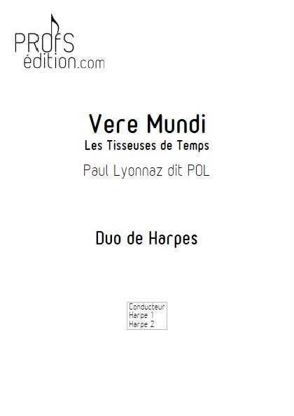 Vere Mundi - Duo de Harpes - LYONNAZ P. - front page