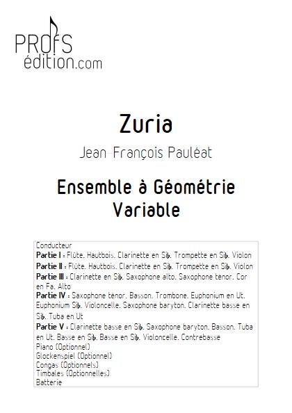 Zuria - Ensemble Variable - PAULEAT J. F. - front page