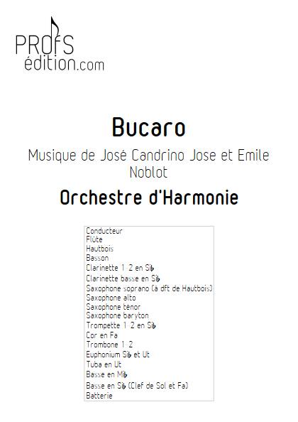 Bucaro - Orchestre d'Harmonie - NOBLOT E. - front page
