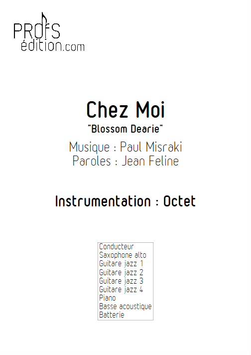 Chez Moi - Octet - MISRAKI P. - front page