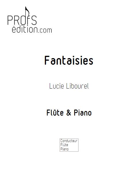 Fantaisies - Flûtes Piano - LIBOUREL L. - front page