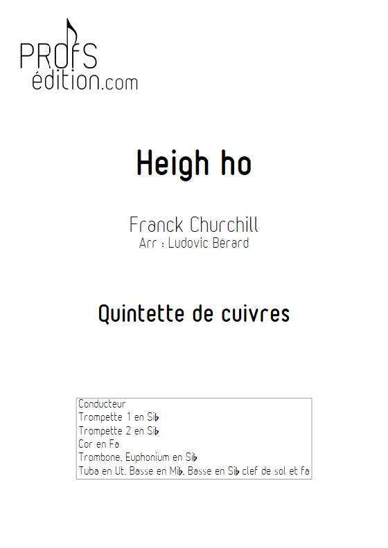 Heigh-ho - Quintette de Cuivres - CHURCHILL F. - front page