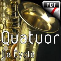Sérénade KV 361 - Quatuor de saxophones - MOZART W. A.
