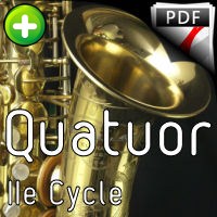 Quatuor KV 421 - Quatuor Saxophones - MOZART W. A.