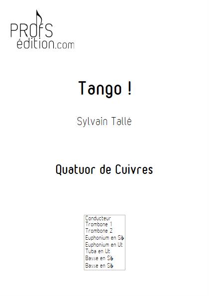 Tango ! - Quatuor de Cuivres - TALLE S. - front page